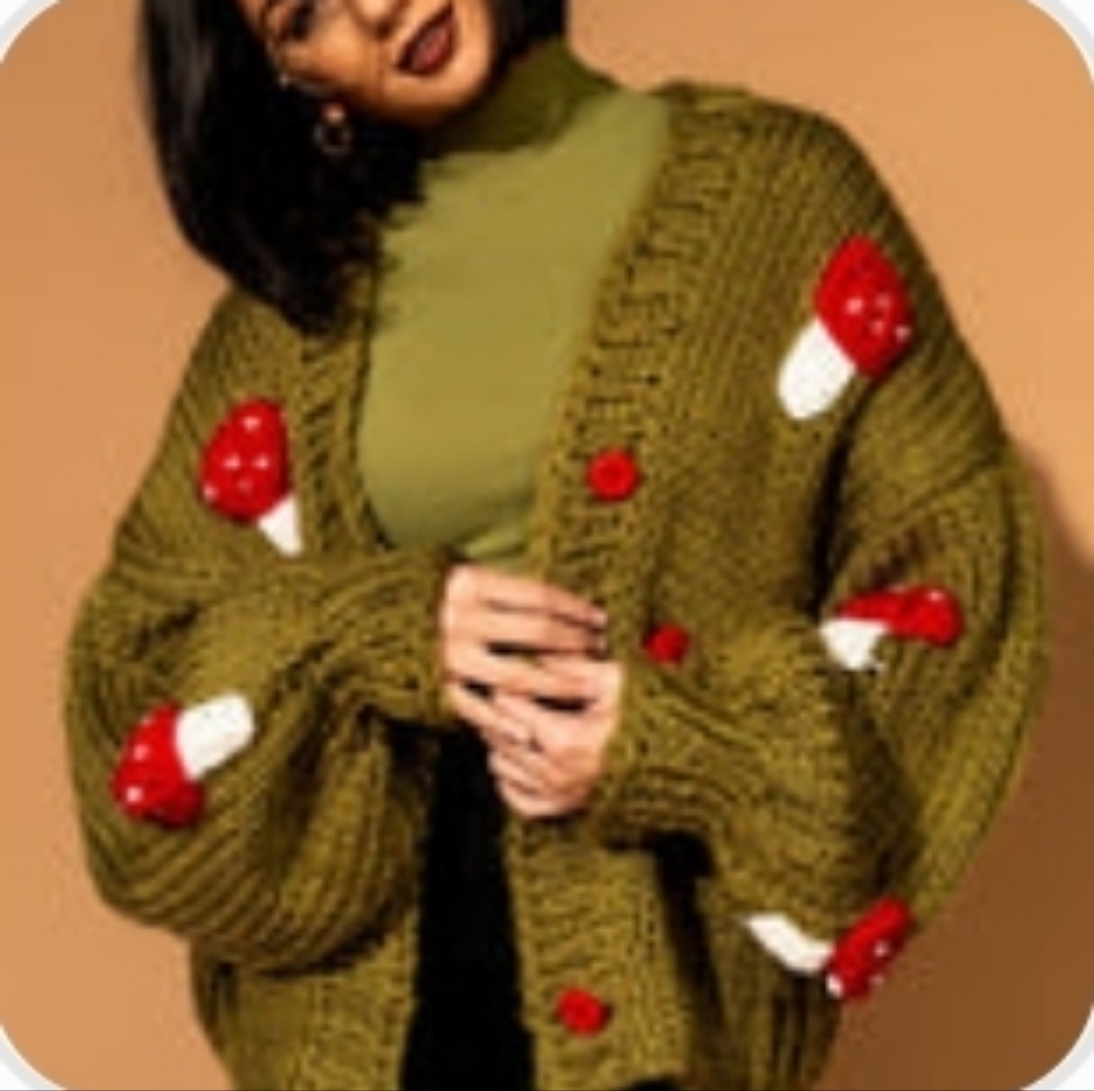 Believe In Magic Hand Knit Cardigan